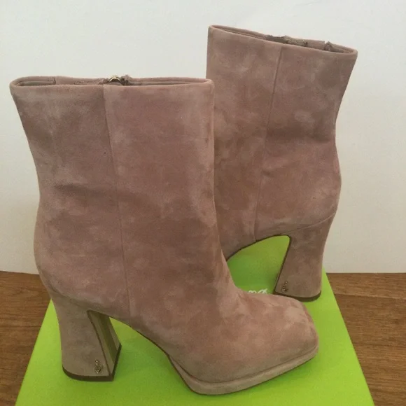 Sam Edelman Jaye Cashmere Suede Bootie NIB - Picture 1 of 9